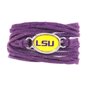 Suede Strap Bracelet LSU