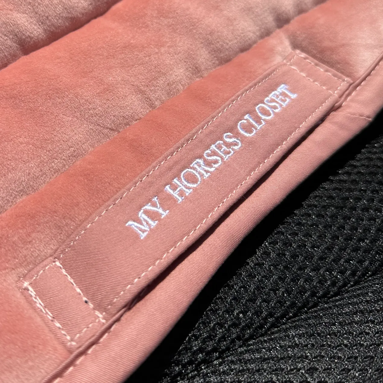 Suede Tech Jump AP Saddle Pad Vieux Rose