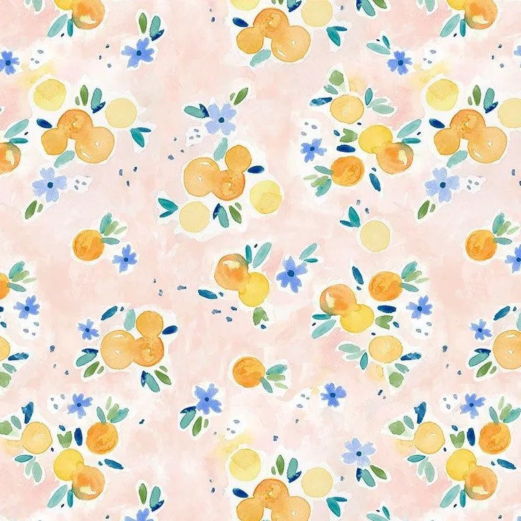 Summer Lovin Oranges in Mutli by Clara Jean