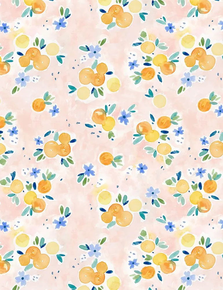 Summer Lovin Oranges in Mutli by Clara Jean