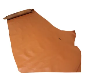 Tan Brown Cowhide Leather | Genuine Full Grain Cowhide Leather  / 2.5 oz - 3.0 oz (1.0 to 1.2mm)