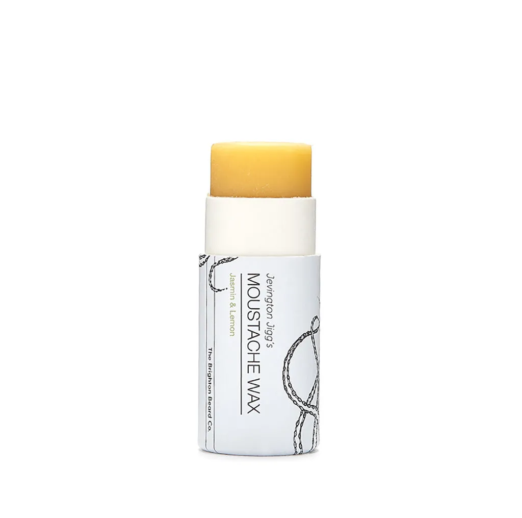 The Brighton Beard Co, Jevington Jiggs Jasmin & Lemon Extra Firm Moustache Wax