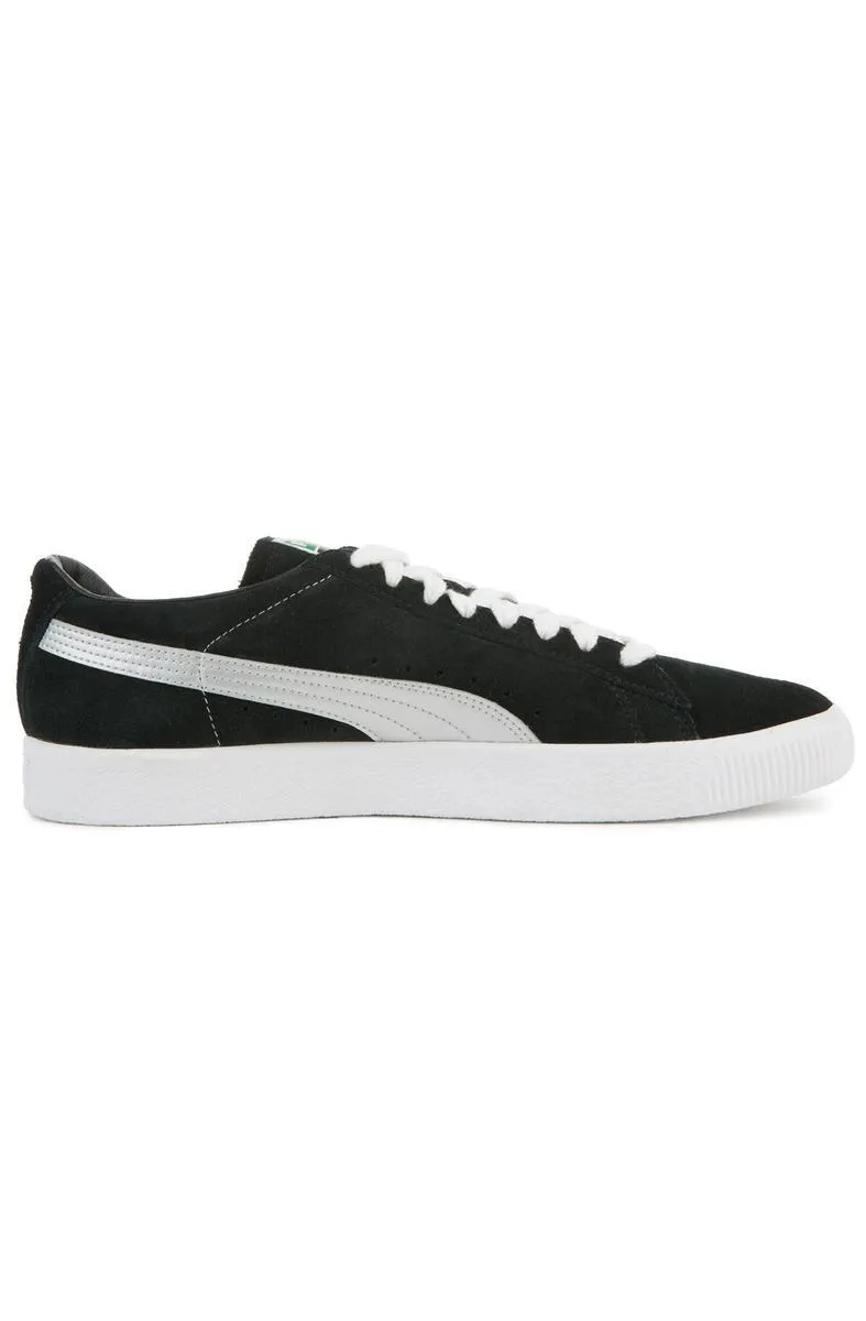 The Suede 90681S in Puma Black and Silver
