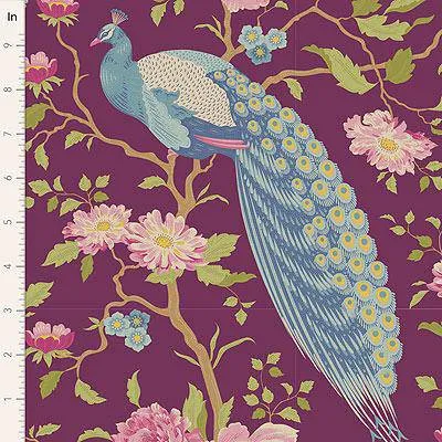 Tilda Chic Escape - Peacock Tree - Grape (Special Limited Edition)