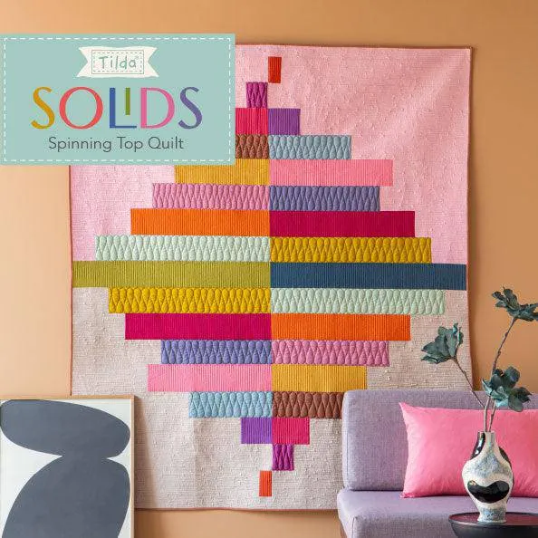 Tilda Spinning Top Quilt Kit - Warm