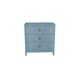 Tini Neverland Nightstand Denim Blue Finish