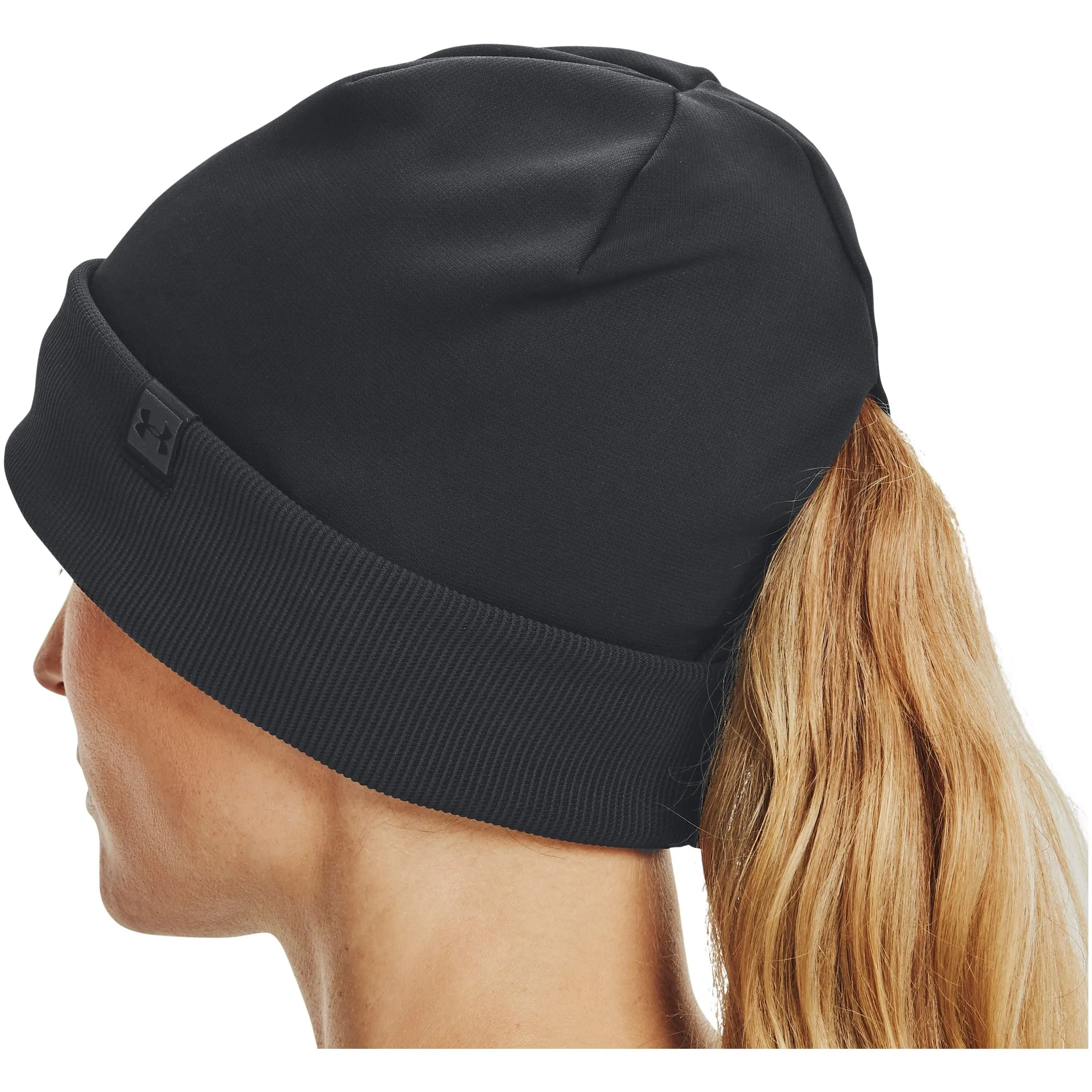 Under Armour Storm Fleece Womens Running Beanie - Black