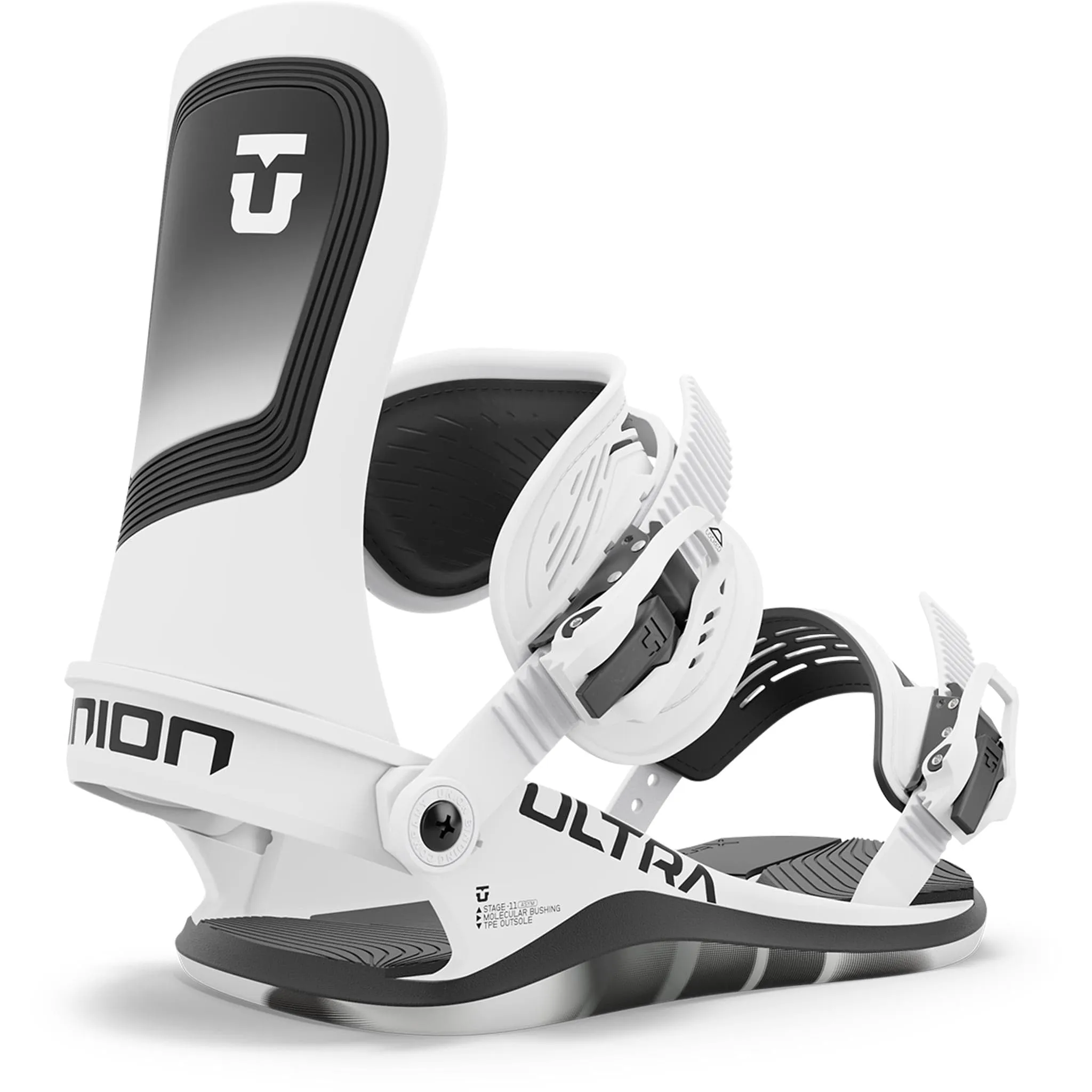 Union Ultra Mens Snowboard Binding White 2025