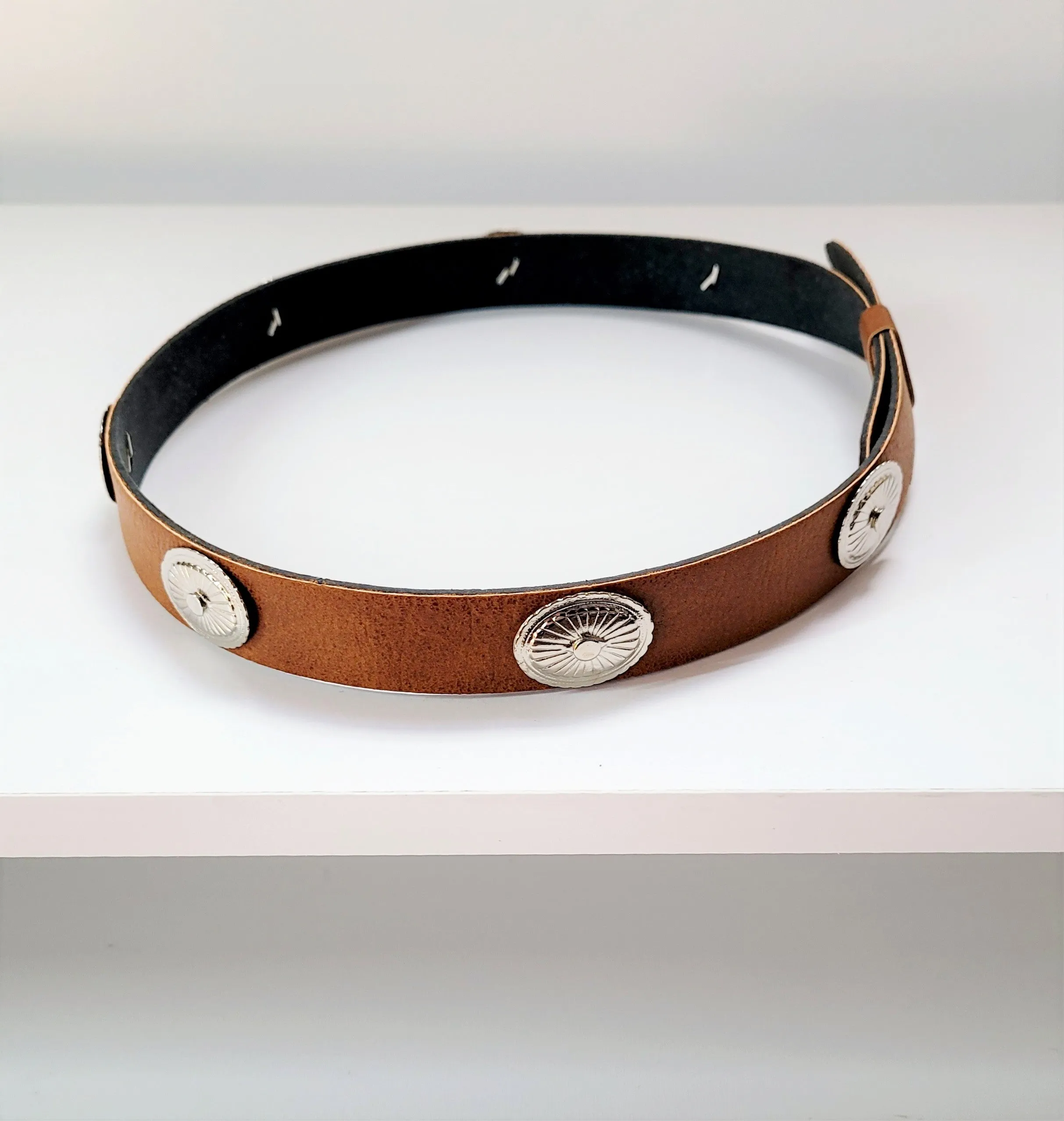 Vegan Leather Hat Band