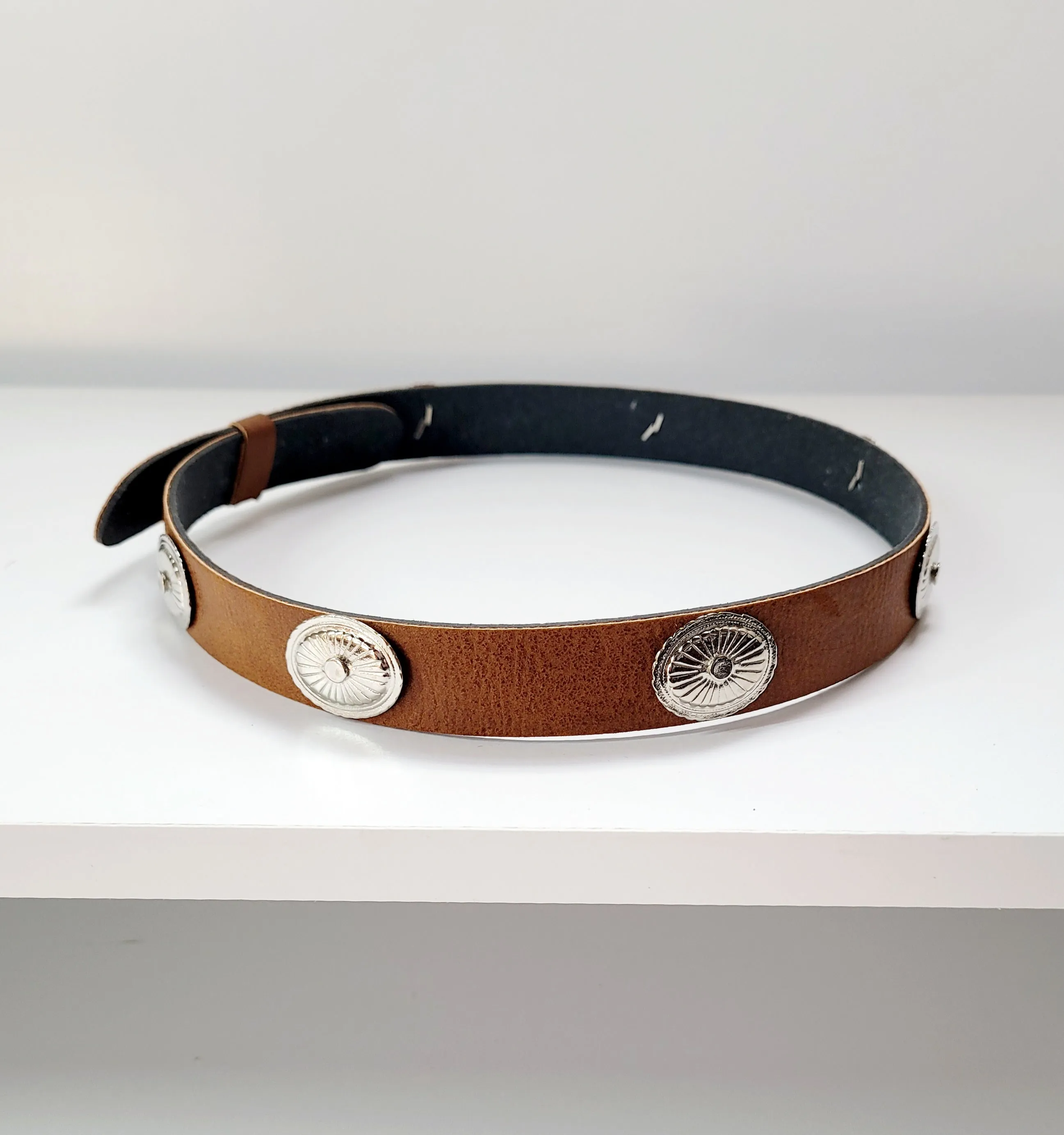 Vegan Leather Hat Band