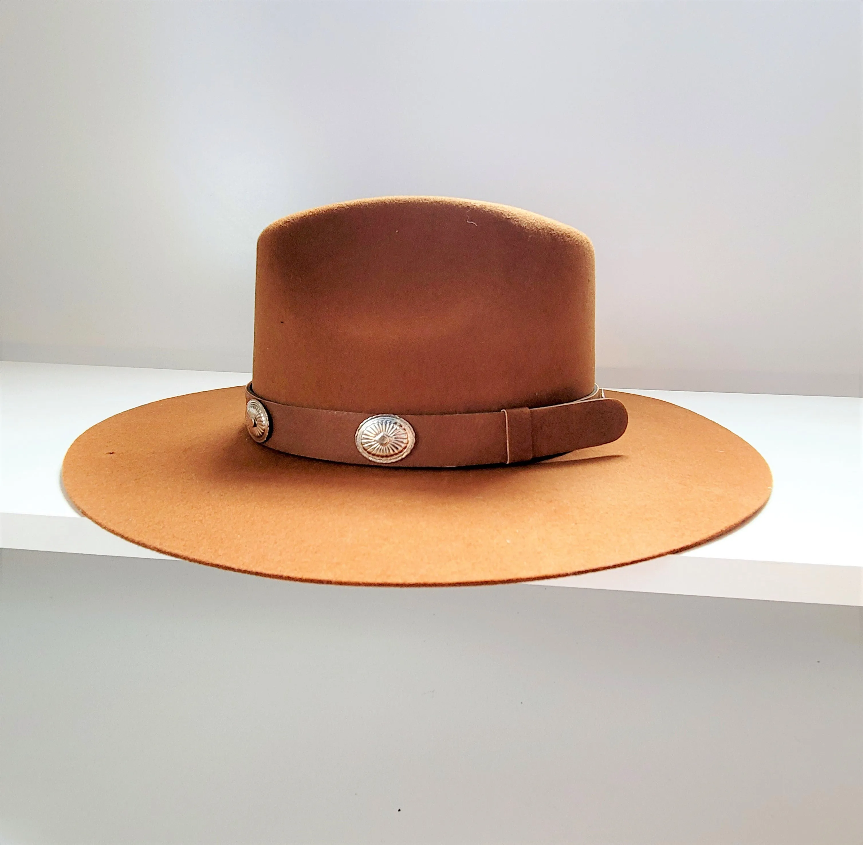 Vegan Leather Hat Band
