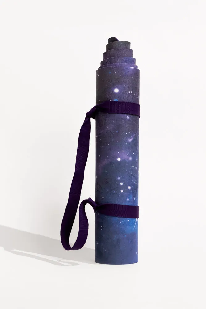 Vegan Suede Yoga Mat - Diamond Sky by POPFLEX®