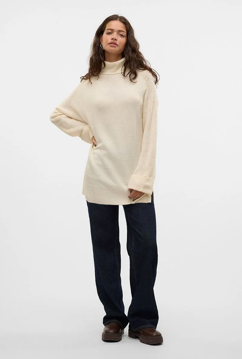 VERO MODA JUPITER LS HIGHNECK PULLOVER