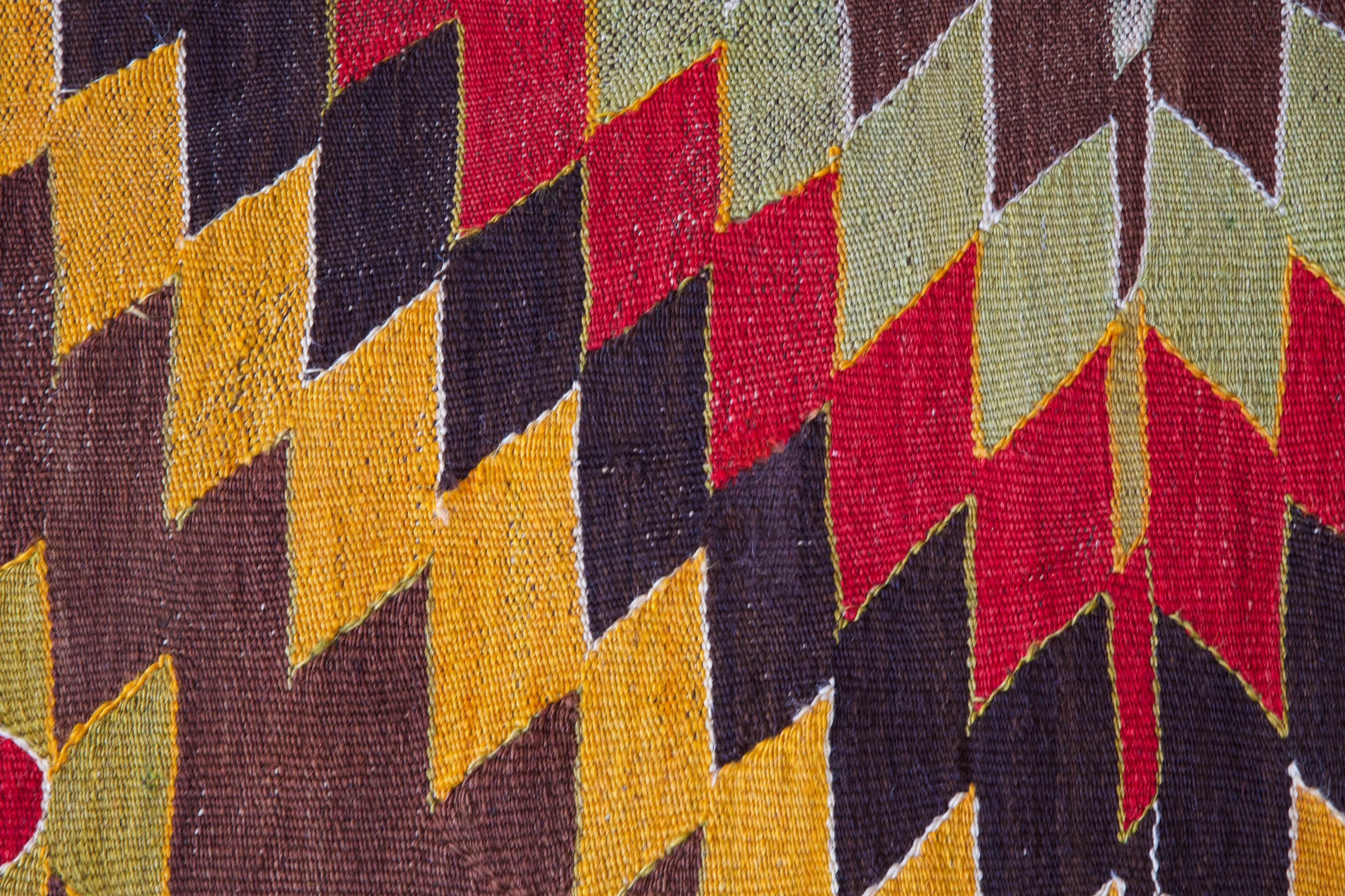 Vintage Anatolian Kilim Rug 3'3"x5'