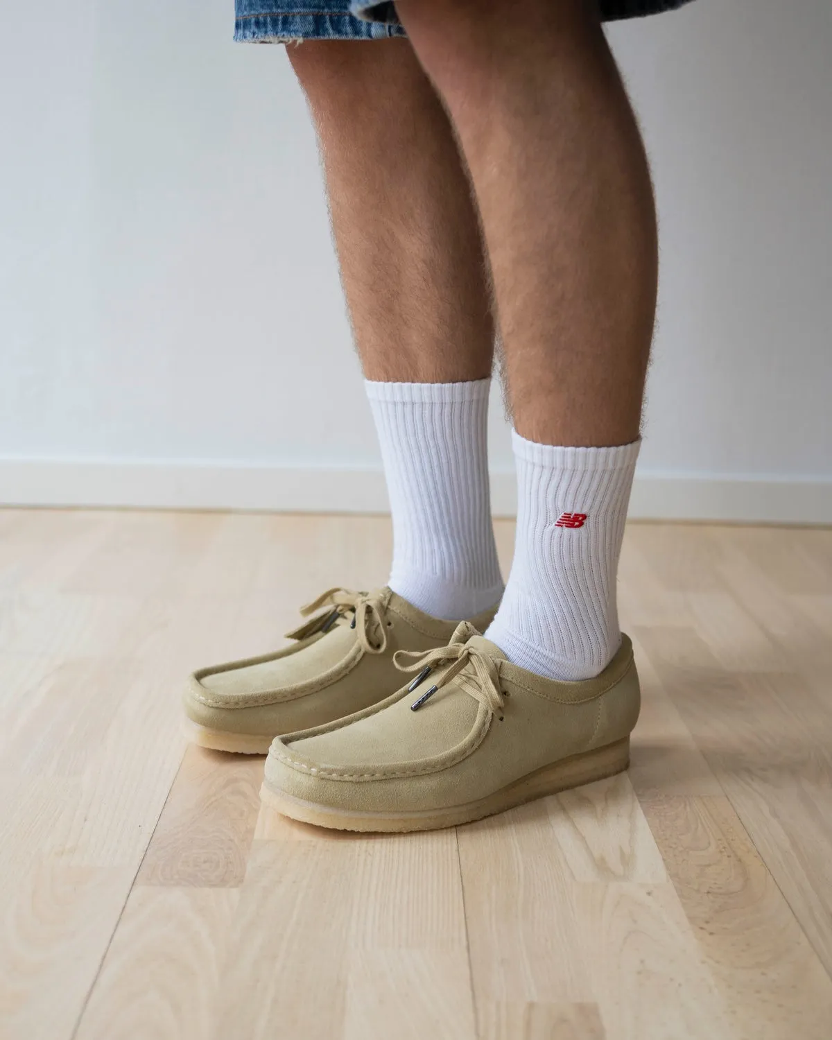 Wallabee D - Maple Suede