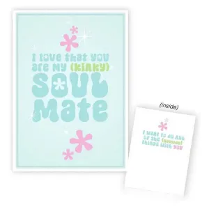Warm Human Kink Soulmate Greeting Card