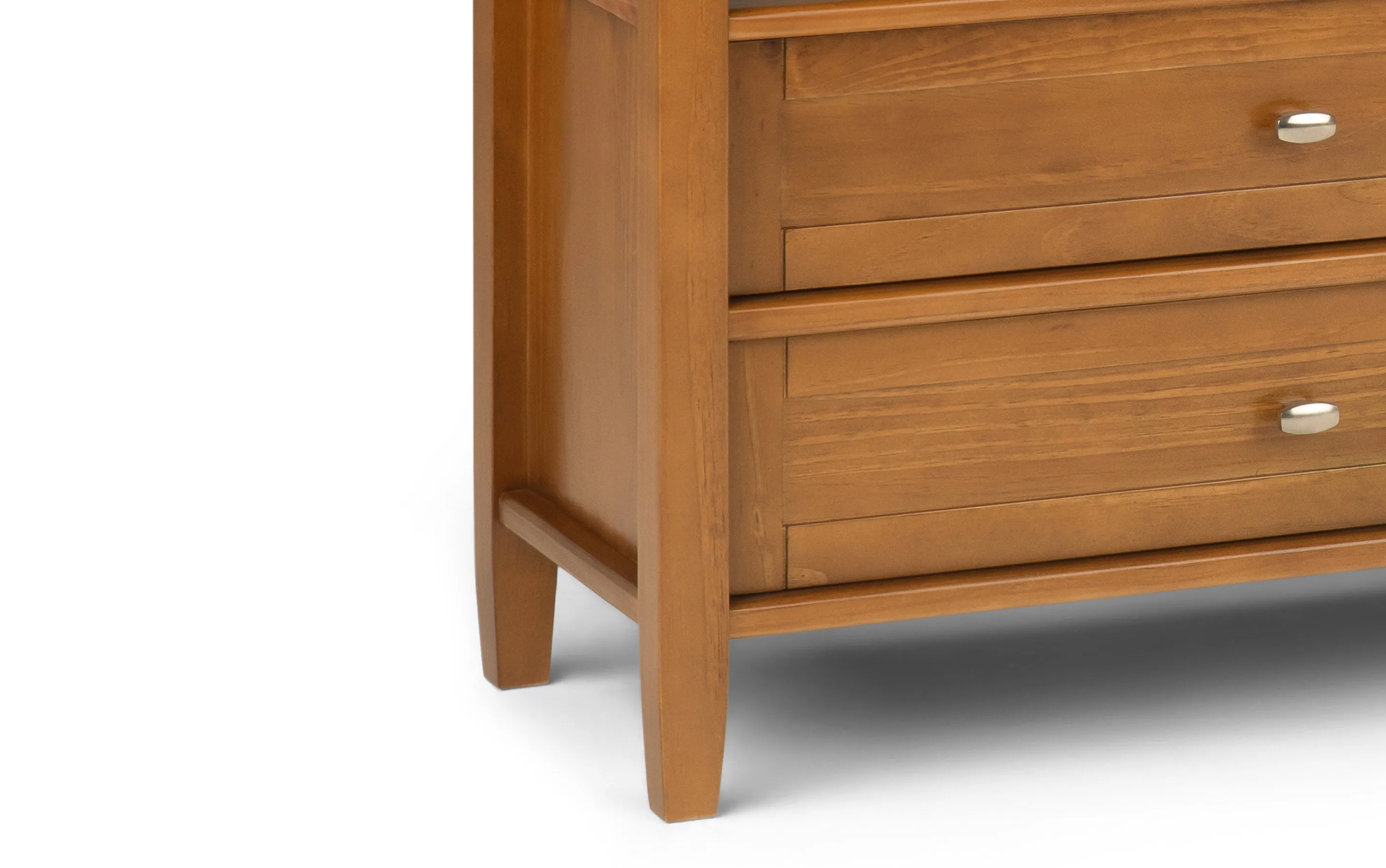 Warm Shaker Wide Console Table