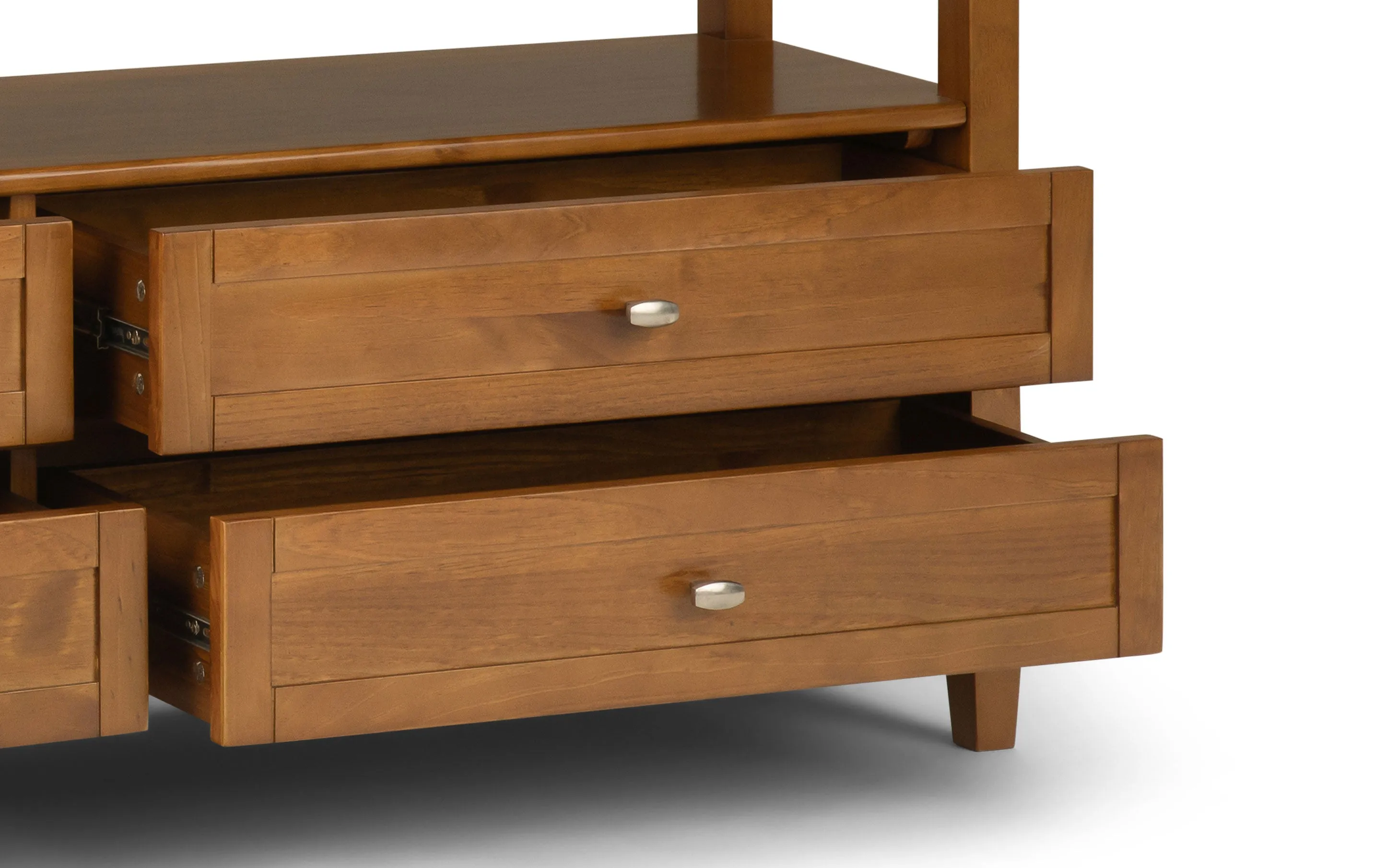 Warm Shaker Wide Console Table