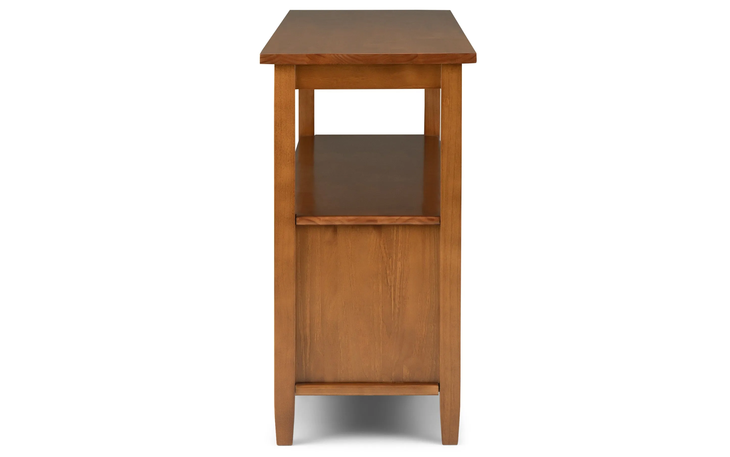 Warm Shaker Wide Console Table