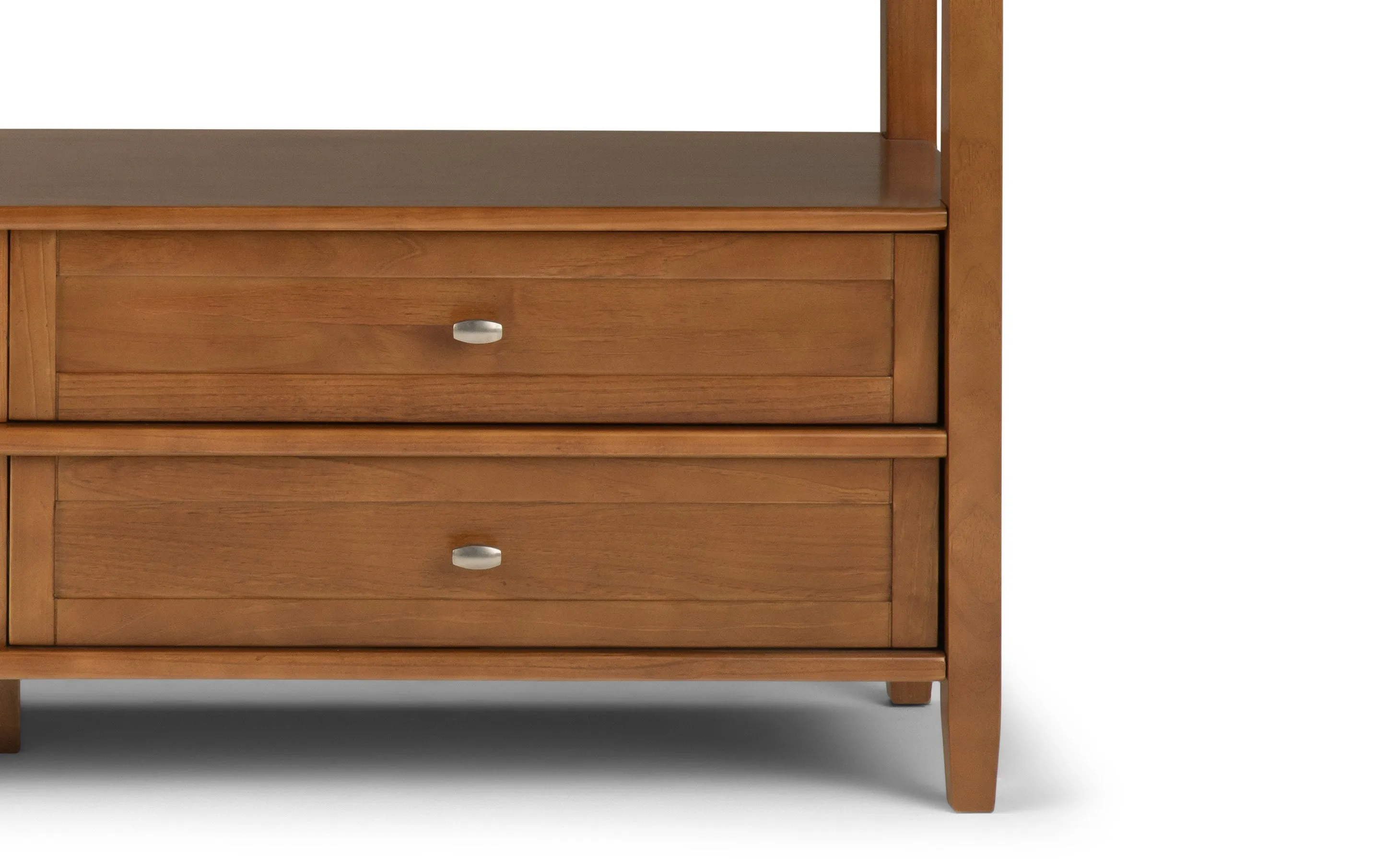 Warm Shaker Wide Console Table