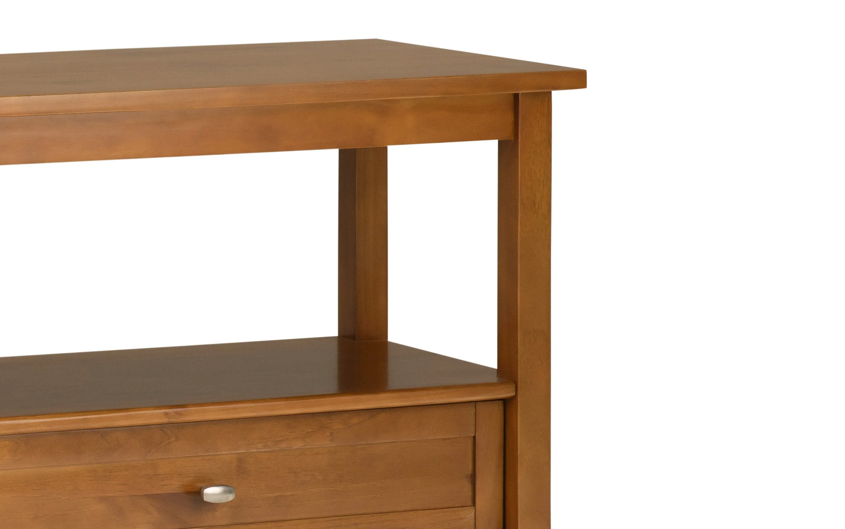 Warm Shaker Wide Console Table
