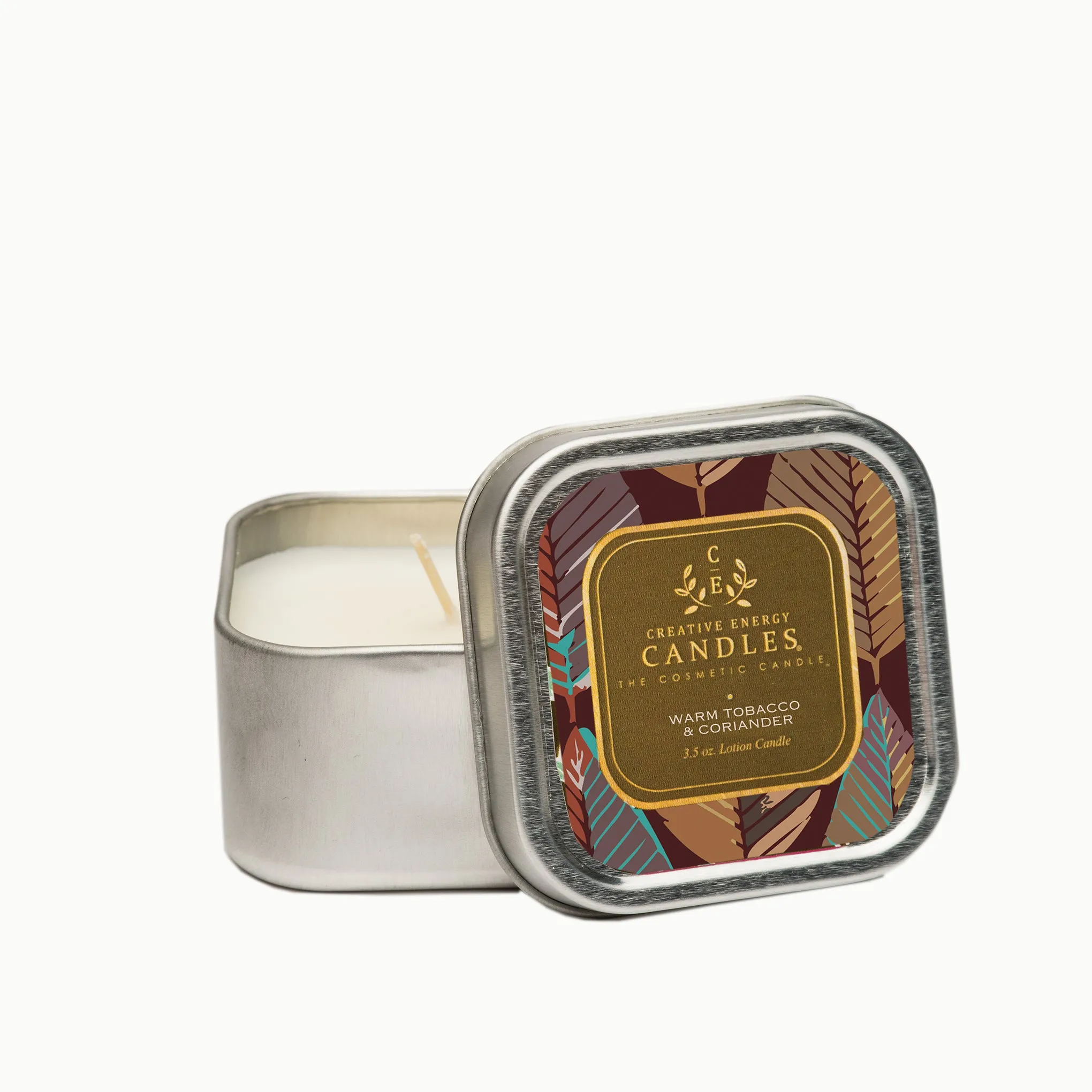 Warm Tobacco & Coriander Soy Lotion Candle