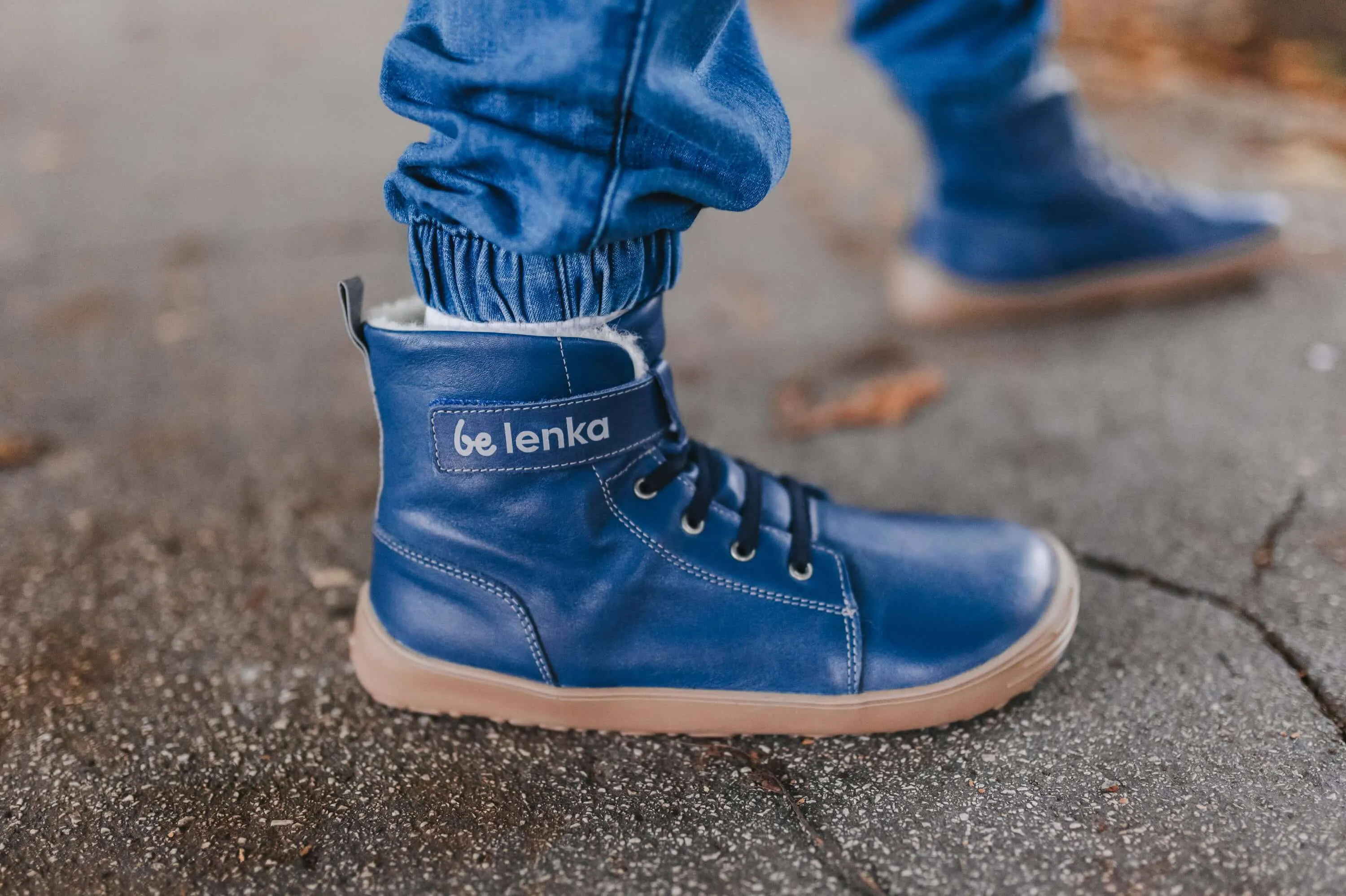 Winter Kids Barefoot Be Lenka Winter Kids - Ocean Blue