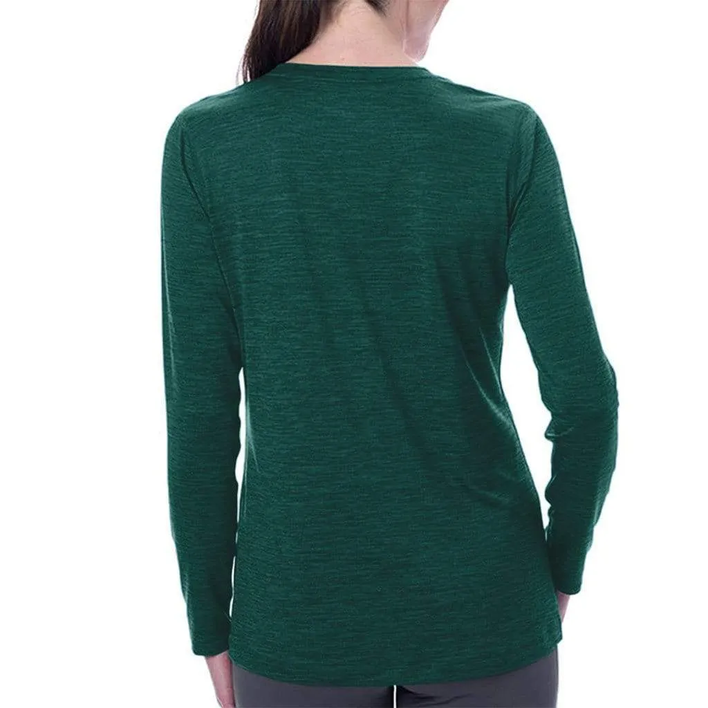 Women's Cooling V-Neck Long Sleeve T-Shirt