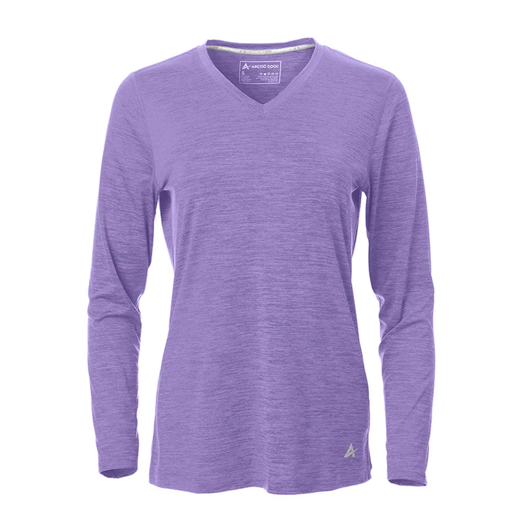 Women's Cooling V-Neck Long Sleeve T-Shirt