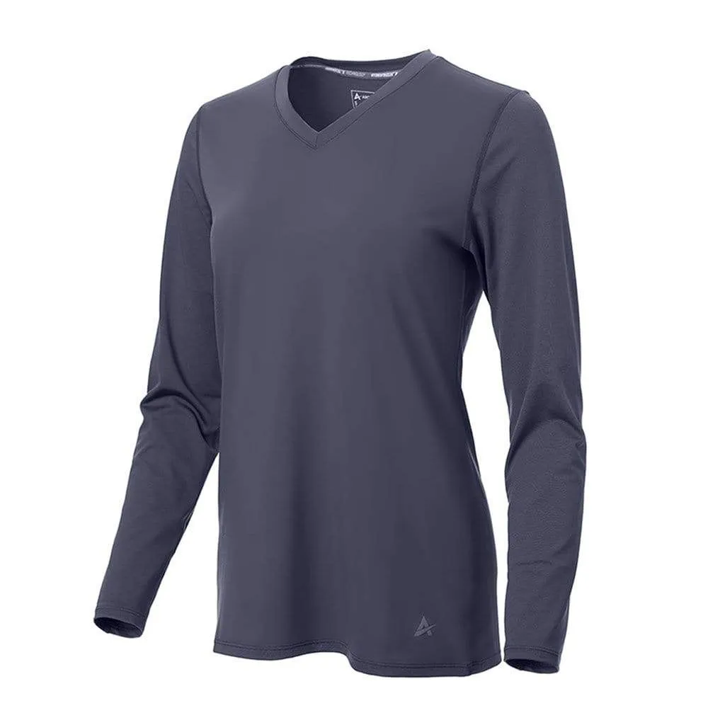 Women's Cooling V-Neck Long Sleeve T-Shirt