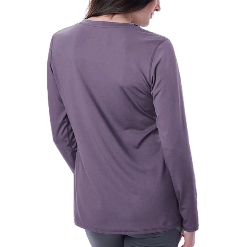 Women's Cooling V-Neck Long Sleeve T-Shirt