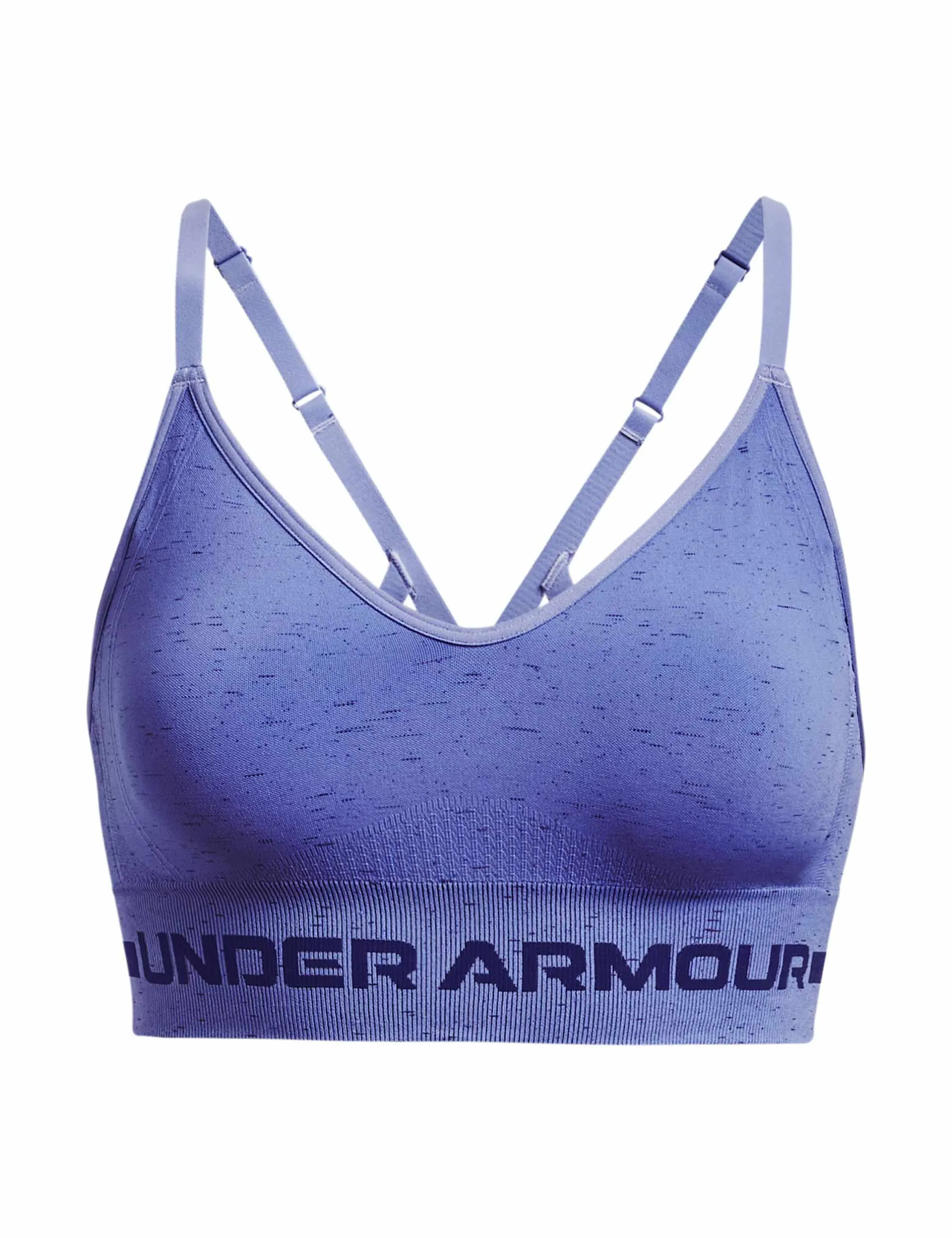 Women's Seamless Low Long Heather Sports Bra