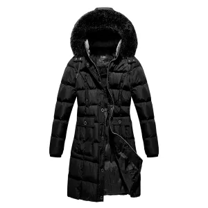 Women's Winter Coat Warm Heavyweight Puffer Coat by ELORA
