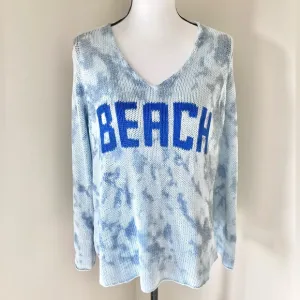 Wooden Ships BEACH Tie Dye Sweater Size M/L