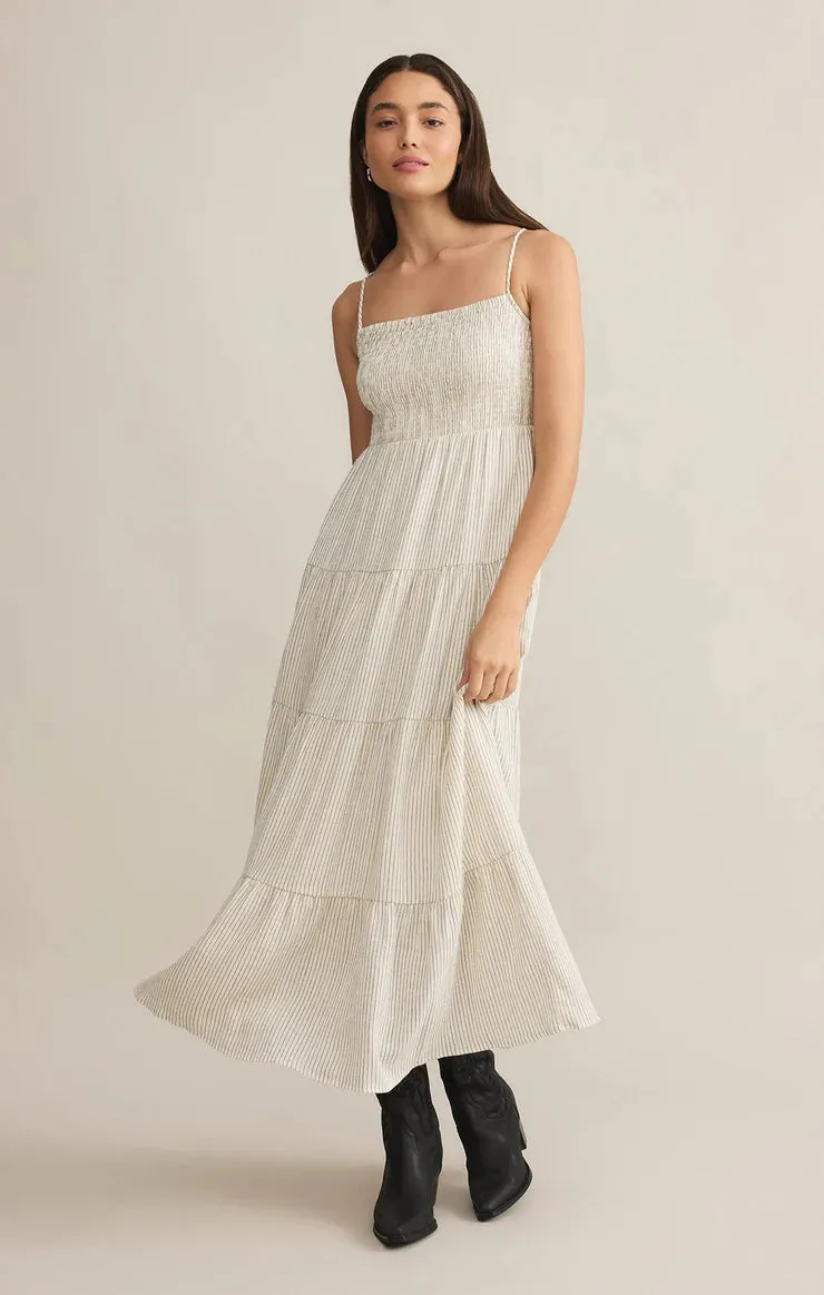Z Supply Balos Striped Maxi Dress